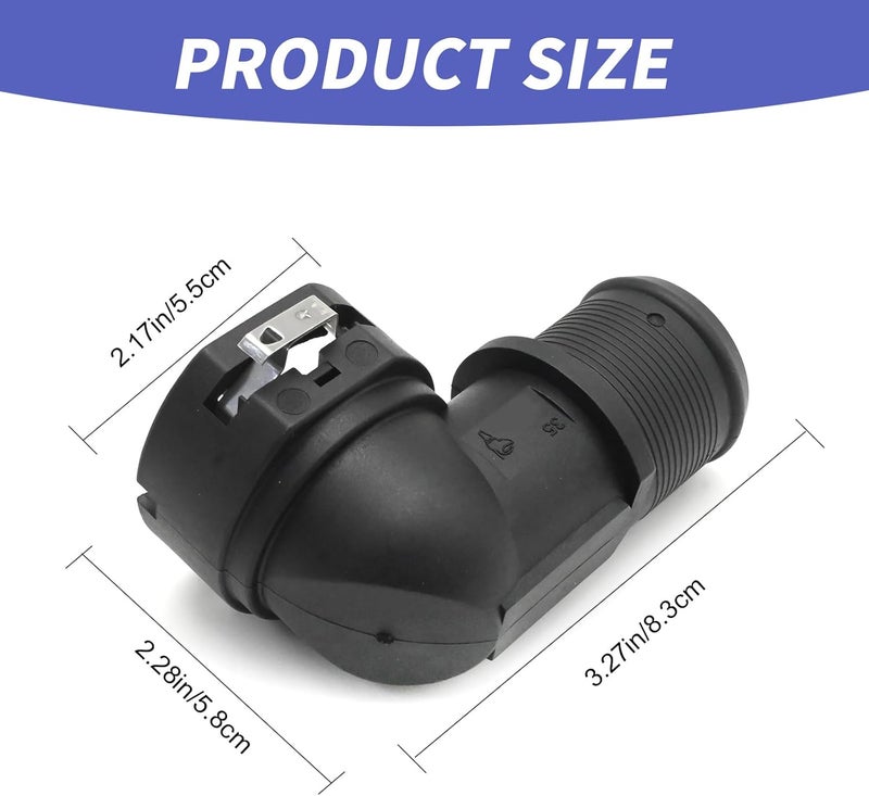 Anxingo 254851J000 Lower Radiator Hose Connector, Replacement for Hyundai Sonata 2016-2019 IONIQ 2017-2019 Tucson 2014-2015 Kia Forte Koup 2014-2016 Soul 2017-2019 Optima 2016-2019 Niro 2017-2019 - Image 2